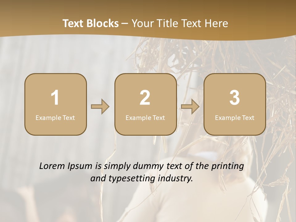 Tradition Cuddling Funfair PowerPoint Template