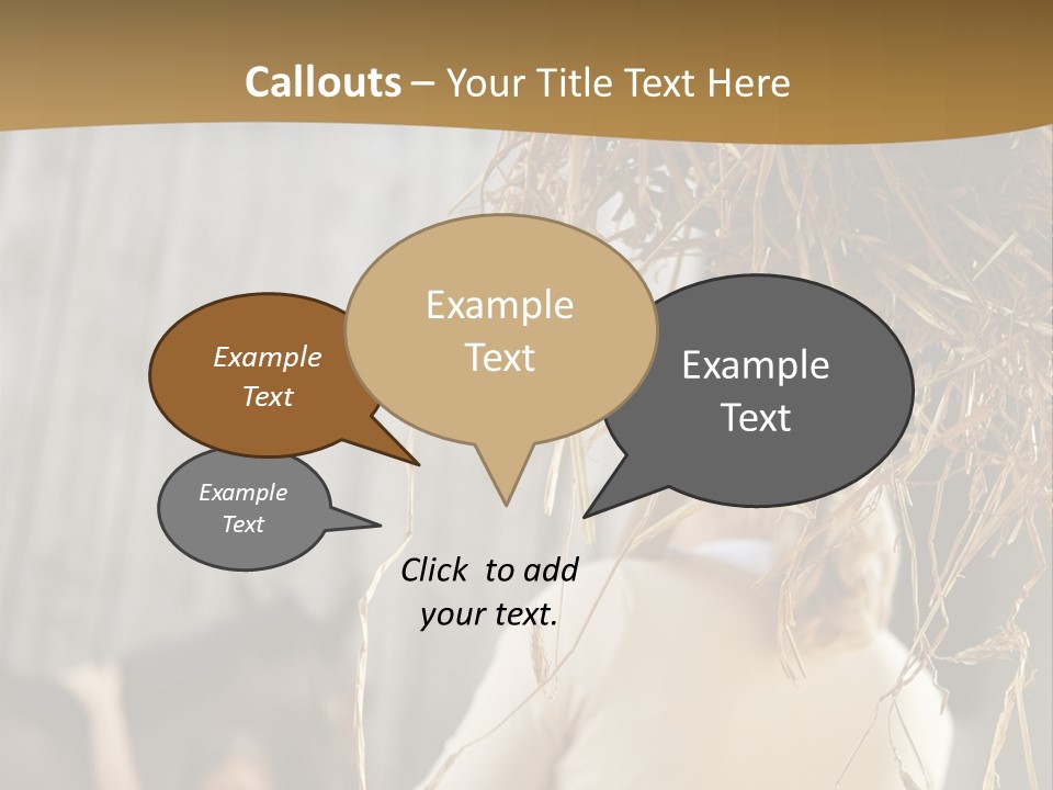 Tradition Cuddling Funfair PowerPoint Template