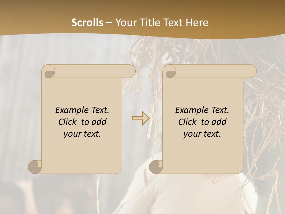 Tradition Cuddling Funfair PowerPoint Template