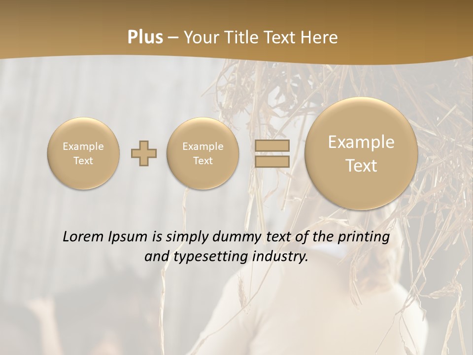 Tradition Cuddling Funfair PowerPoint Template