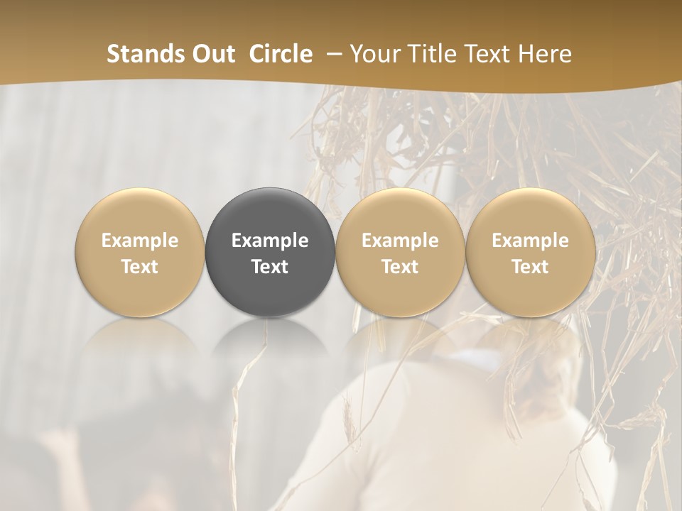 Tradition Cuddling Funfair PowerPoint Template