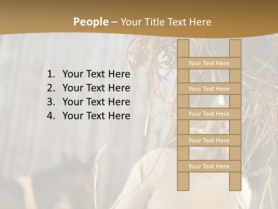 Tradition Cuddling Funfair PowerPoint Template