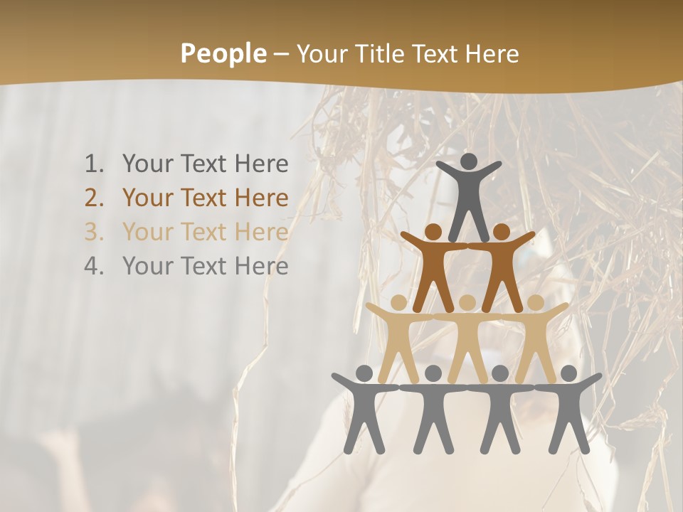 Tradition Cuddling Funfair PowerPoint Template