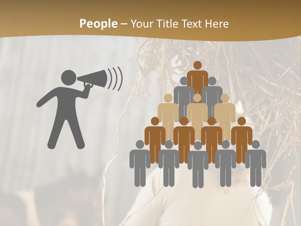 Tradition Cuddling Funfair PowerPoint Template