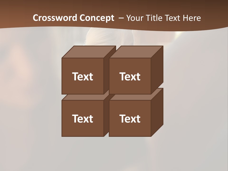 Healthbeauty Blonde Brushing PowerPoint Template