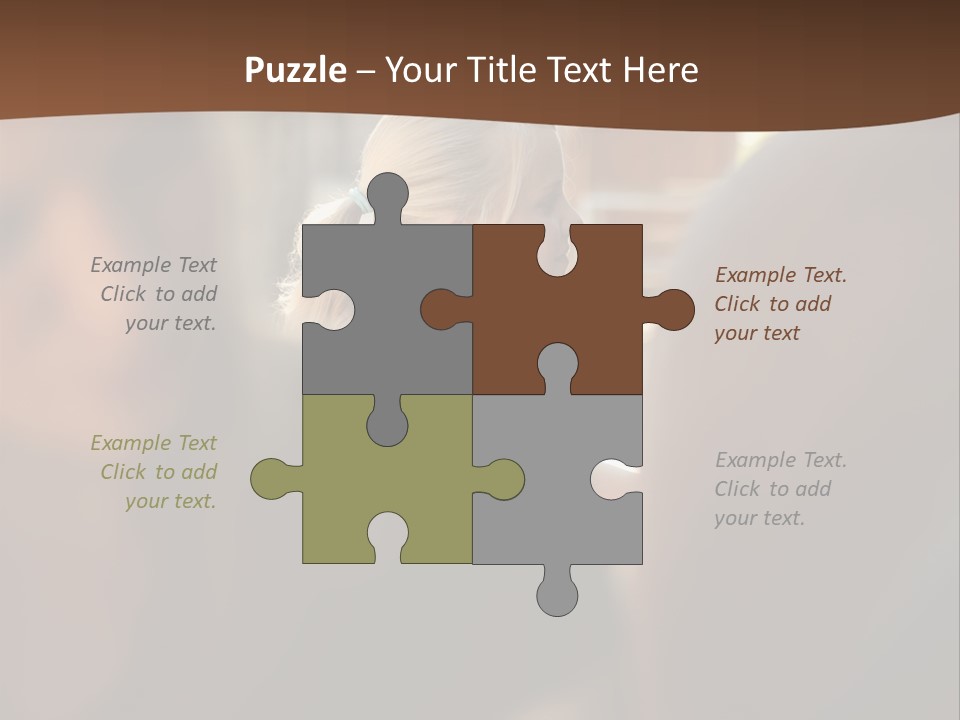 Healthbeauty Blonde Brushing PowerPoint Template