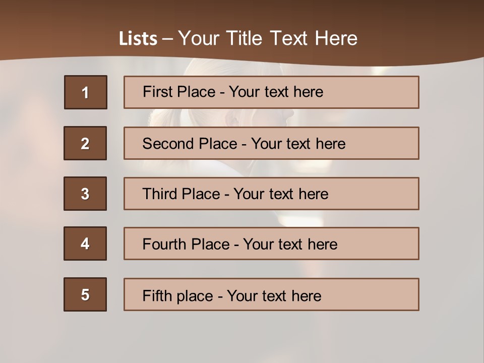 Healthbeauty Blonde Brushing PowerPoint Template
