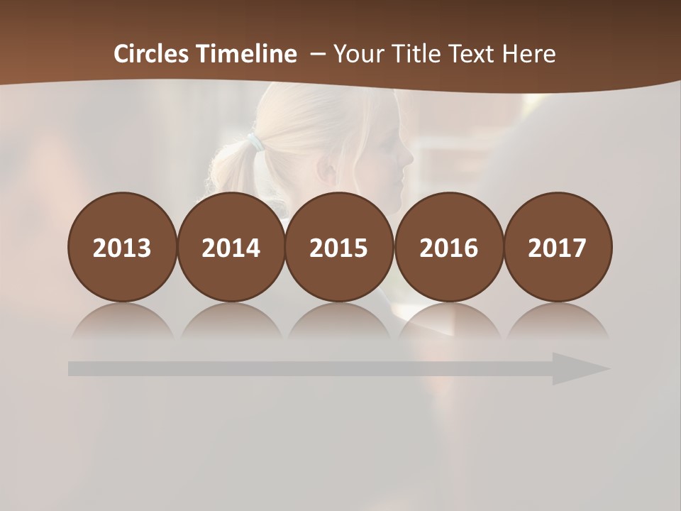 Healthbeauty Blonde Brushing PowerPoint Template