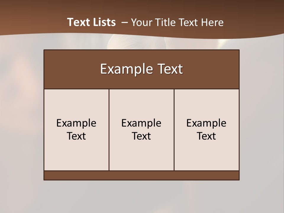 Healthbeauty Blonde Brushing PowerPoint Template