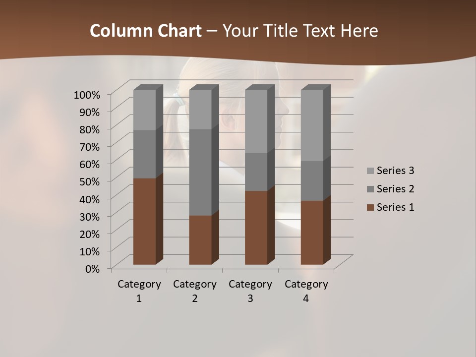 Healthbeauty Blonde Brushing PowerPoint Template