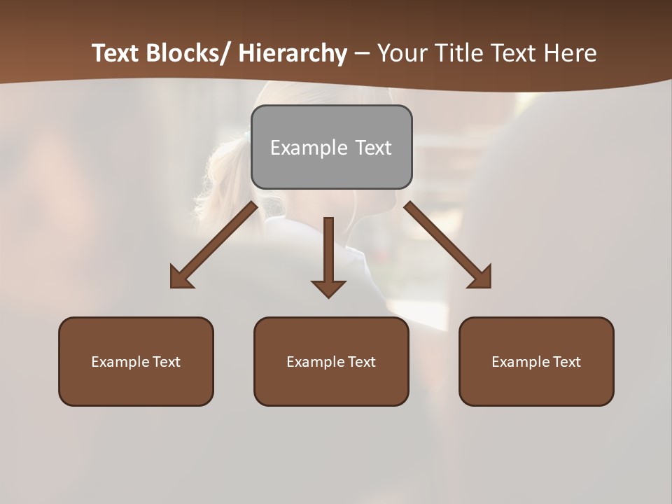 Healthbeauty Blonde Brushing PowerPoint Template