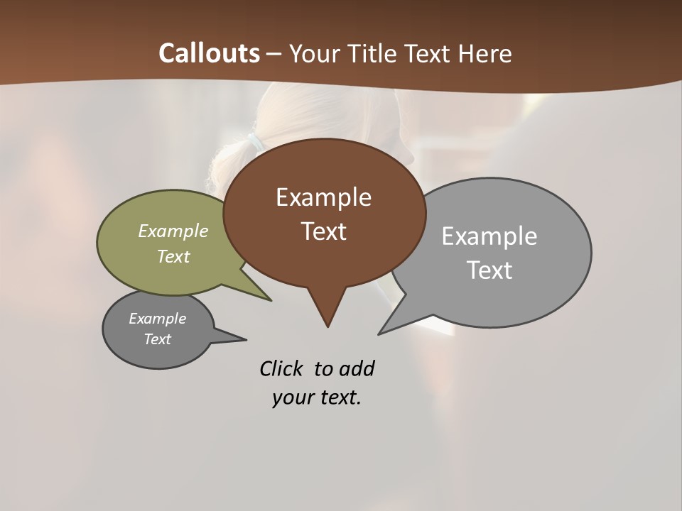 Healthbeauty Blonde Brushing PowerPoint Template