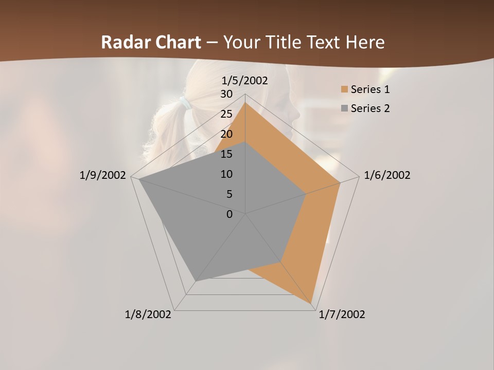 Healthbeauty Blonde Brushing PowerPoint Template