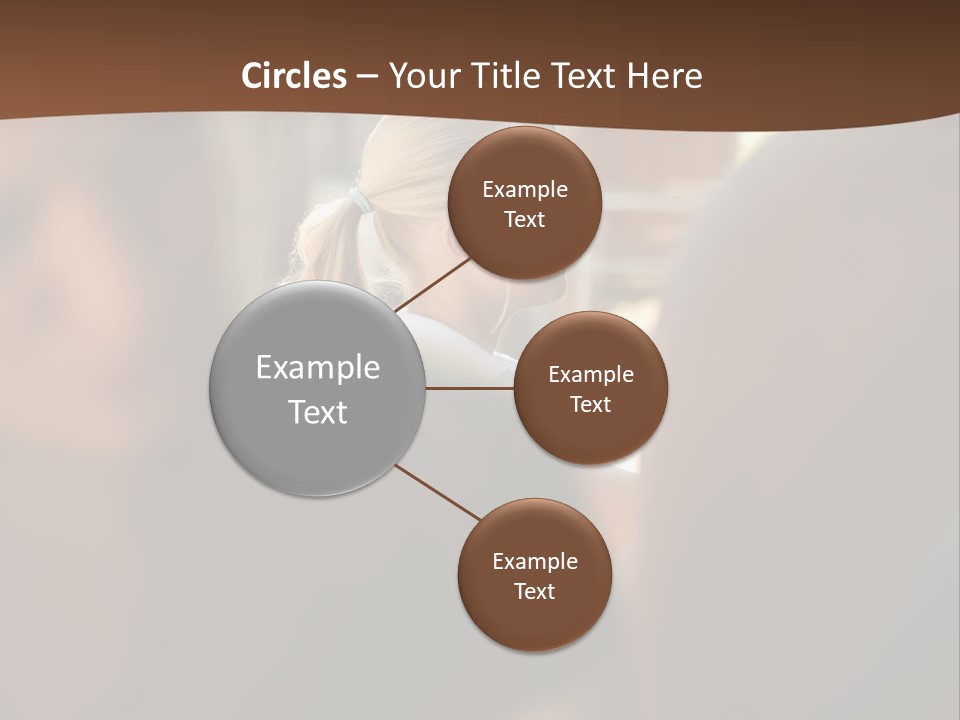 Healthbeauty Blonde Brushing PowerPoint Template