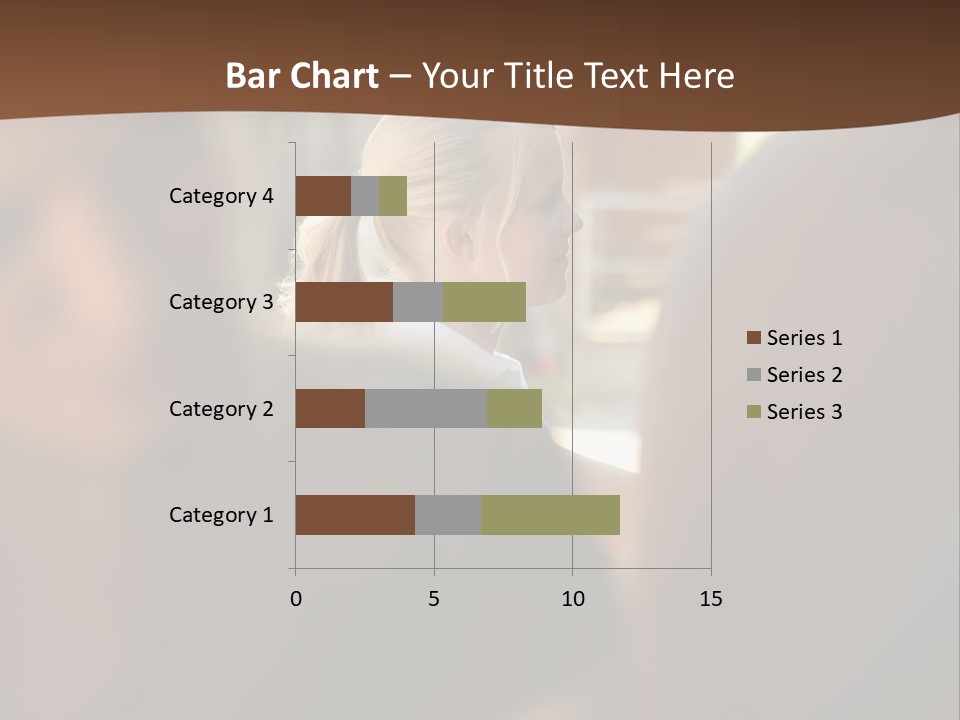 Healthbeauty Blonde Brushing PowerPoint Template