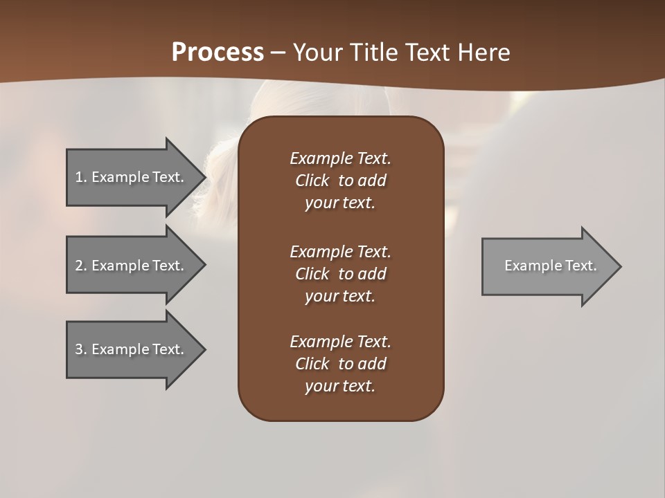 Healthbeauty Blonde Brushing PowerPoint Template