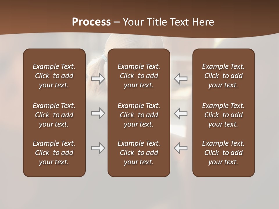 Healthbeauty Blonde Brushing PowerPoint Template