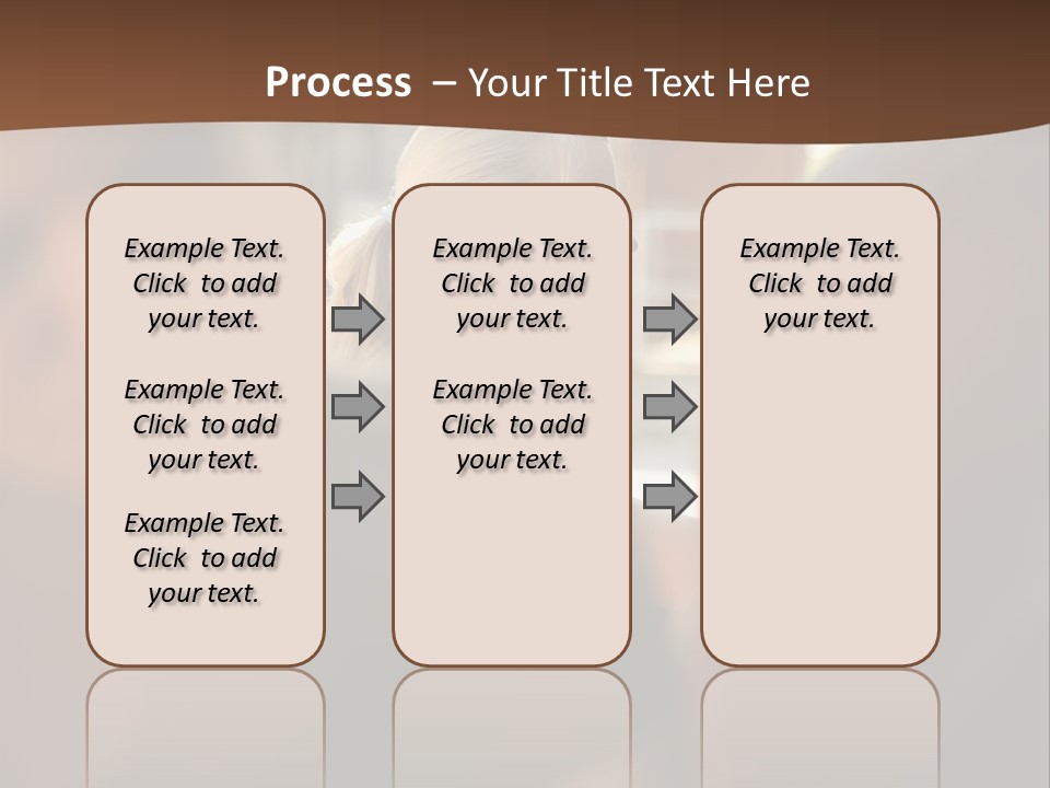 Healthbeauty Blonde Brushing PowerPoint Template