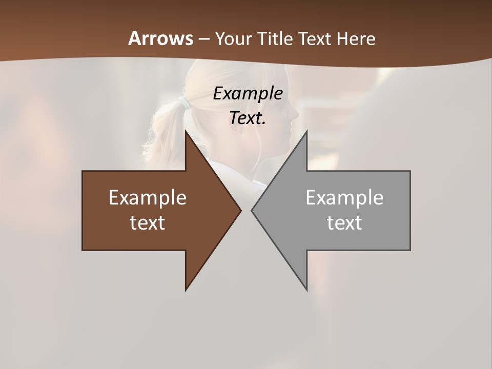 Healthbeauty Blonde Brushing PowerPoint Template