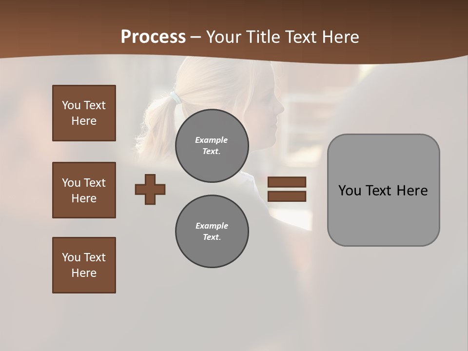 Healthbeauty Blonde Brushing PowerPoint Template