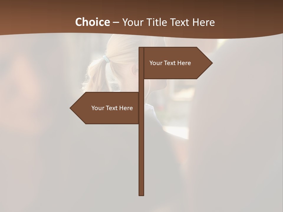 Healthbeauty Blonde Brushing PowerPoint Template