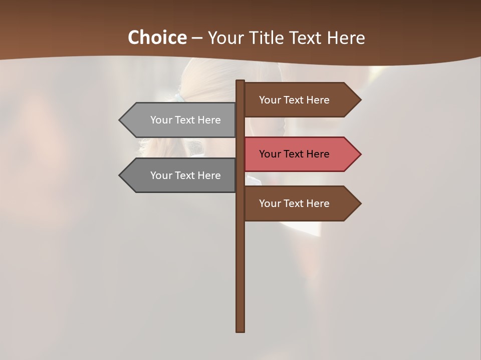 Healthbeauty Blonde Brushing PowerPoint Template