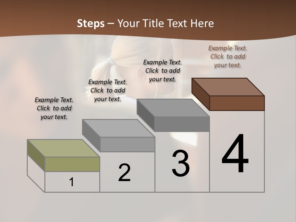 Healthbeauty Blonde Brushing PowerPoint Template