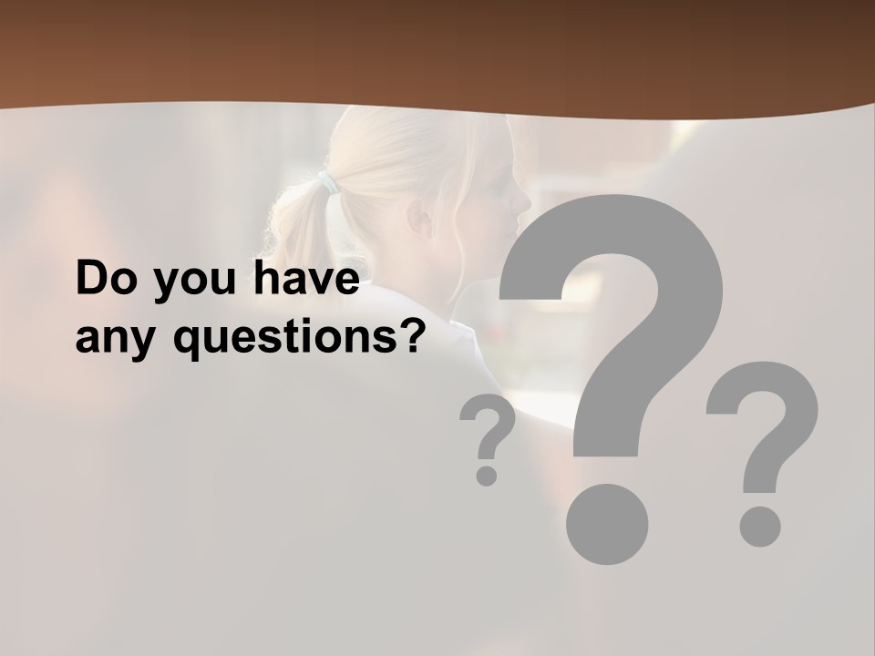 Healthbeauty Blonde Brushing PowerPoint Template