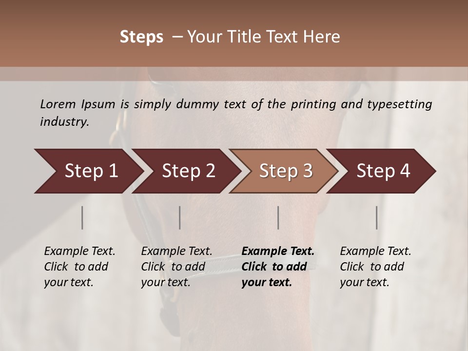 Forelock Coast Images PowerPoint Template