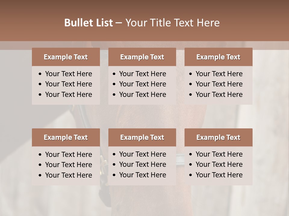 Forelock Coast Images PowerPoint Template