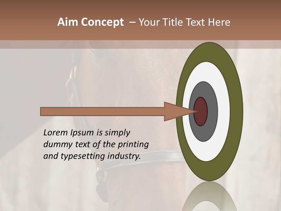 Forelock Coast Images PowerPoint Template