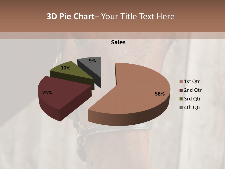 Forelock Coast Images PowerPoint Template