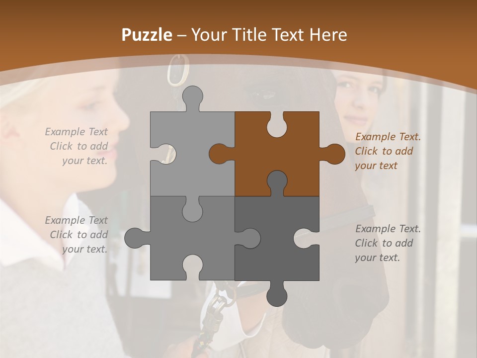 Caucasian Oddtoedungulate Graphics PowerPoint Template