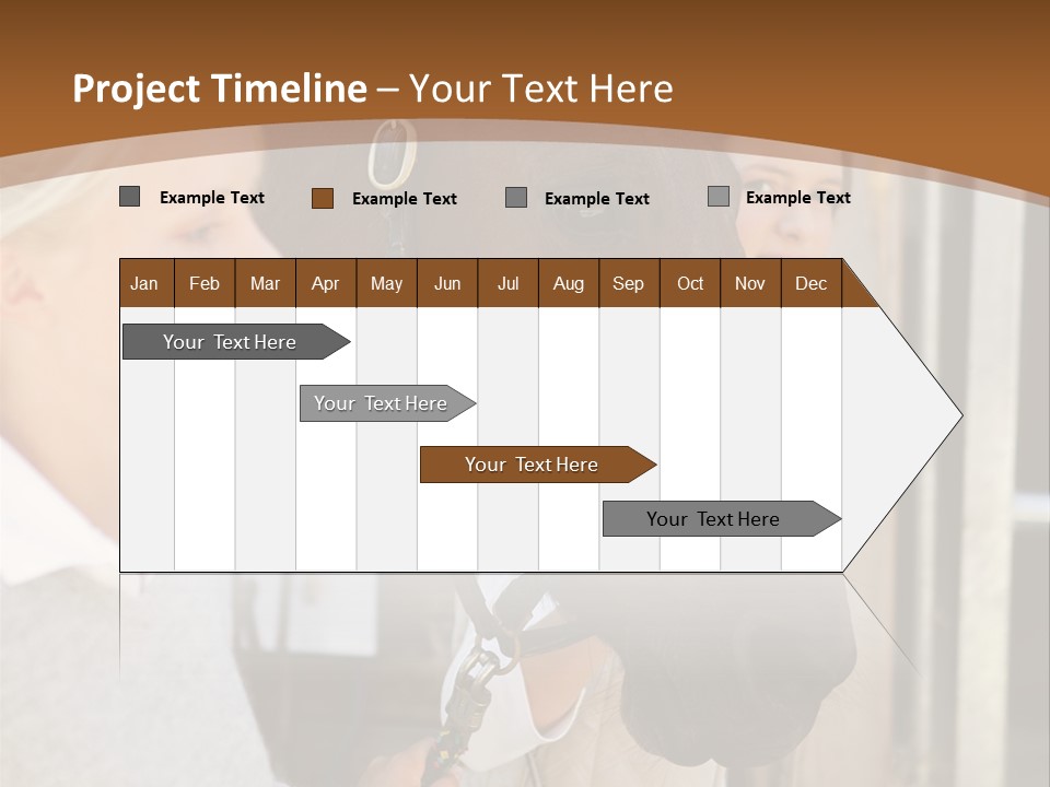 Caucasian Oddtoedungulate Graphics PowerPoint Template