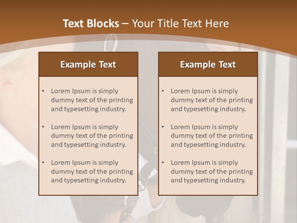 Caucasian Oddtoedungulate Graphics PowerPoint Template
