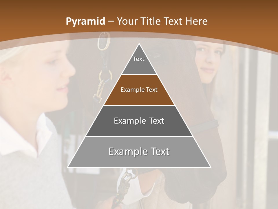 Caucasian Oddtoedungulate Graphics PowerPoint Template