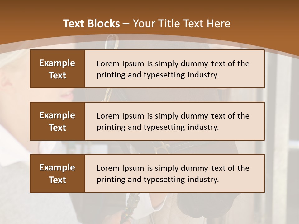 Caucasian Oddtoedungulate Graphics PowerPoint Template