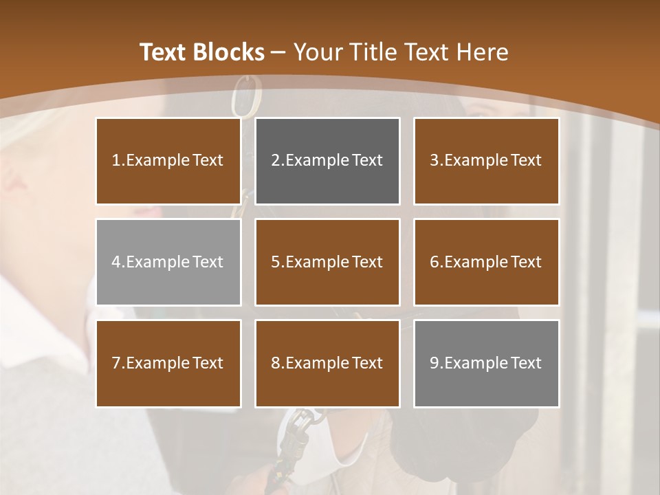 Caucasian Oddtoedungulate Graphics PowerPoint Template