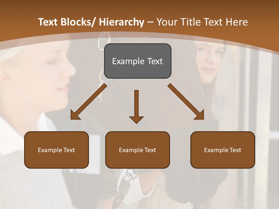 Caucasian Oddtoedungulate Graphics PowerPoint Template