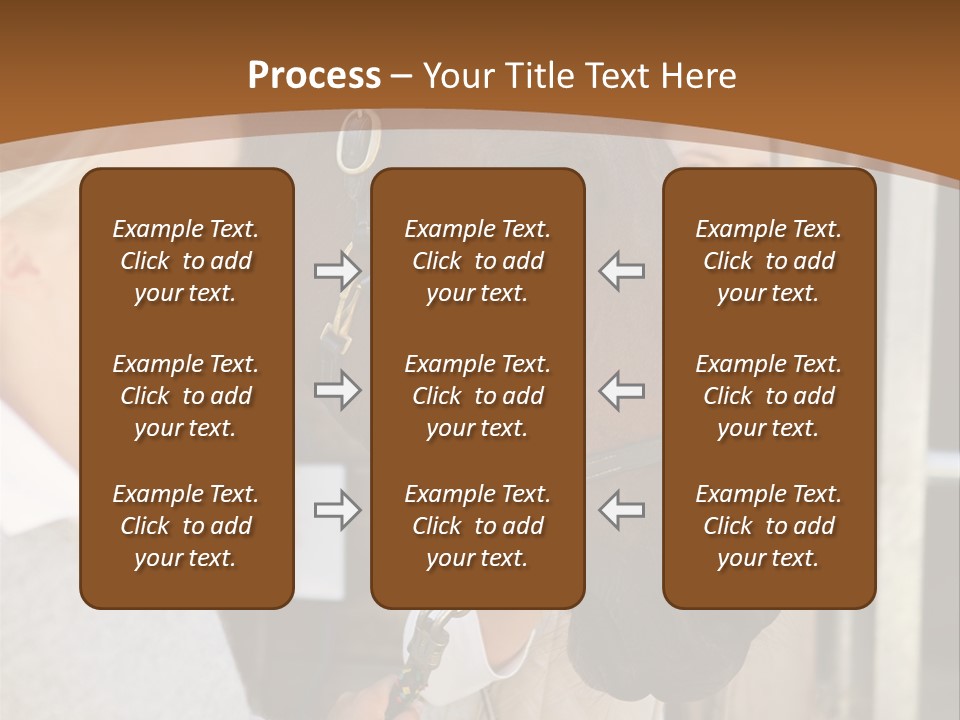 Caucasian Oddtoedungulate Graphics PowerPoint Template