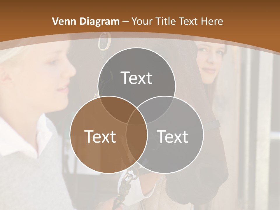 Caucasian Oddtoedungulate Graphics PowerPoint Template