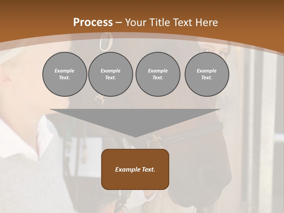 Caucasian Oddtoedungulate Graphics PowerPoint Template