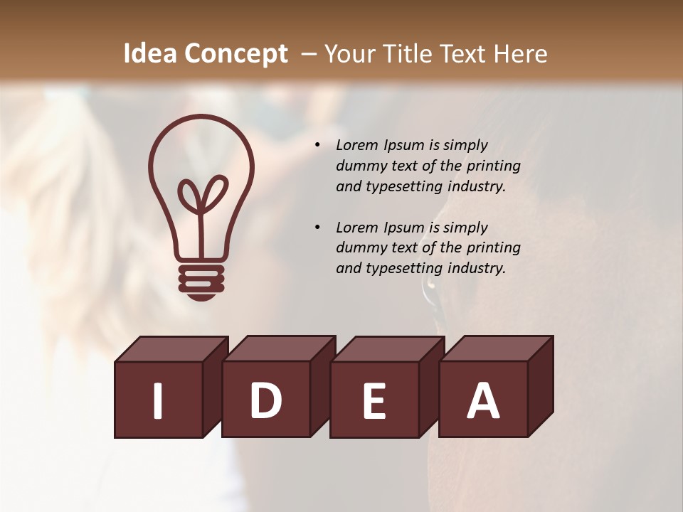 Outdoor Coast Graphic PowerPoint Template