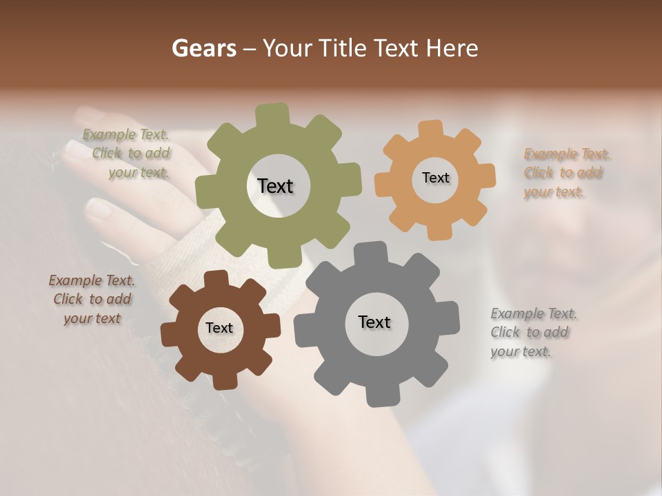 Preparation Brown  PowerPoint Template