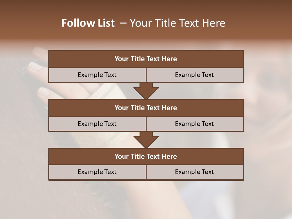 Preparation Brown  PowerPoint Template