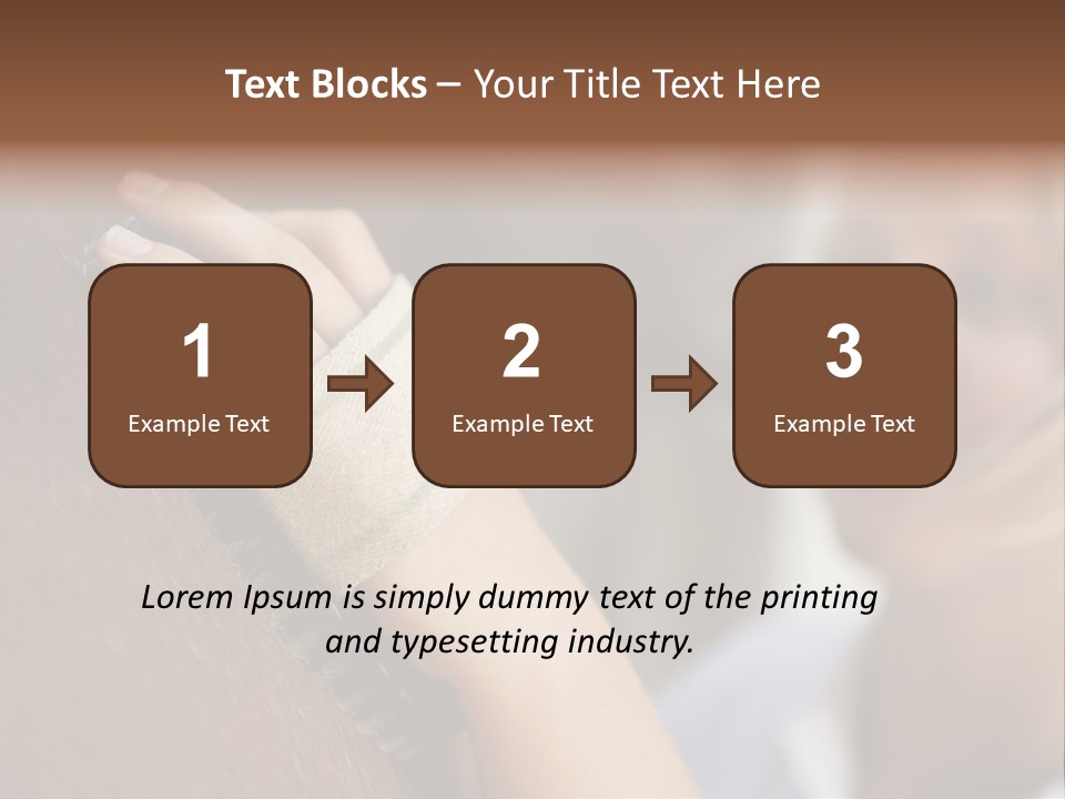 Preparation Brown  PowerPoint Template