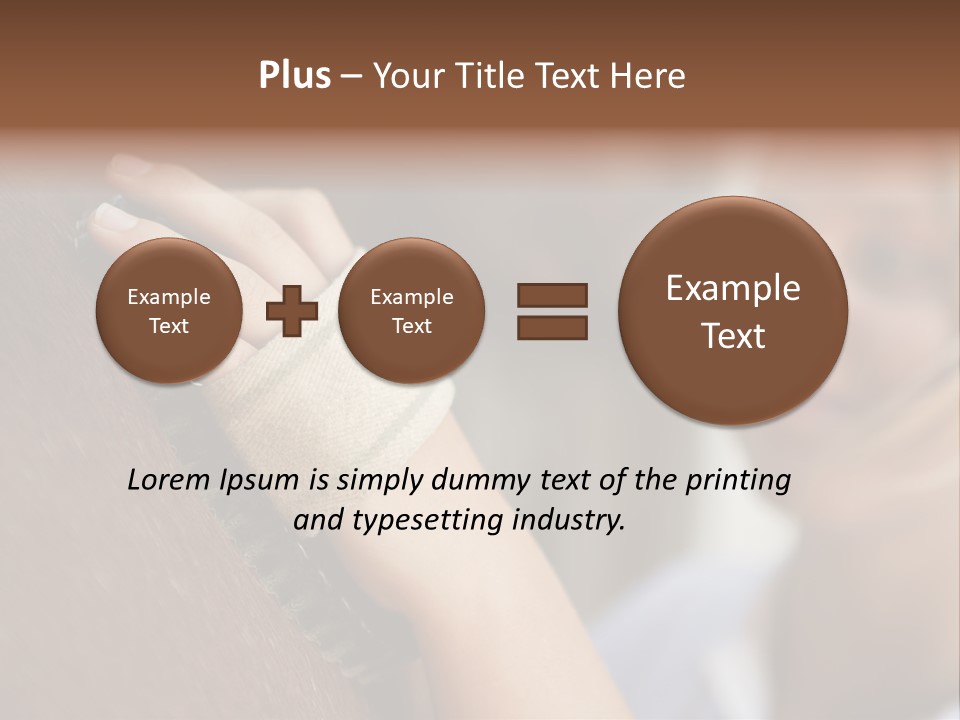 Preparation Brown  PowerPoint Template