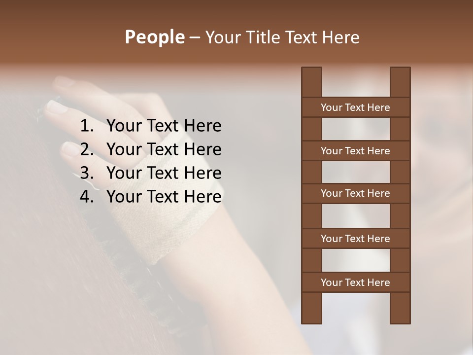 Preparation Brown  PowerPoint Template