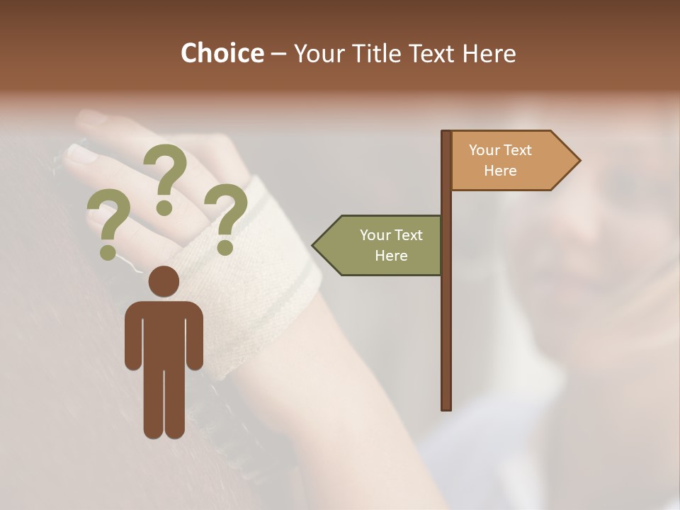 Preparation Brown  PowerPoint Template