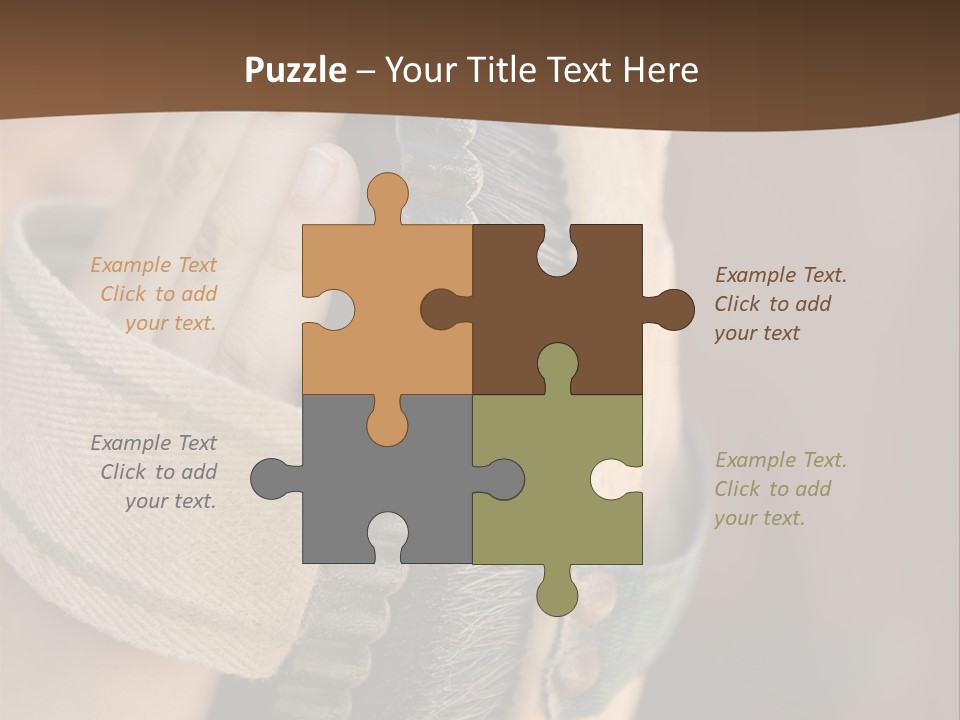 Preparation Using Holding PowerPoint Template